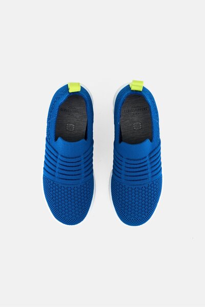 CLARKS Kids Girl Ezera Walk Slip On Shoes, Blue