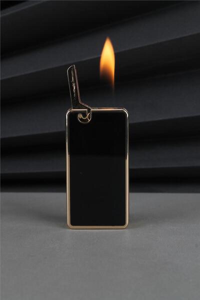 Silvio Monetti Kapaklı Model Siyah Gazlı Çakmak - 25CAK044T04