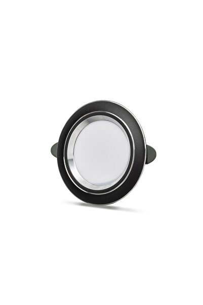 Noas 5 Adet YL38 0530 Siyah Kasa Led Spot 5W 3 Renkli