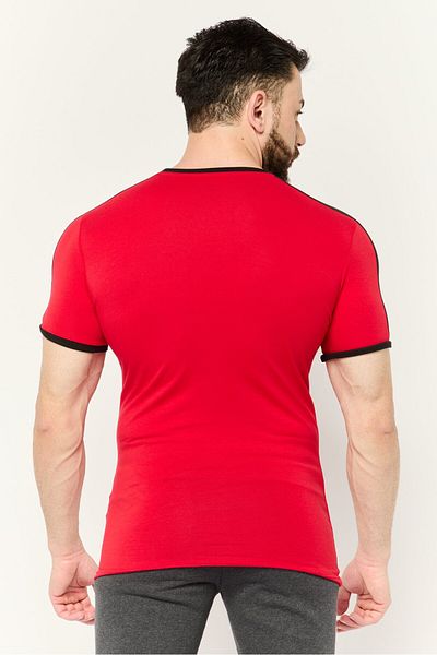 Puma Men Sportswear Fit Short Sleeve Outdoor T Shirt, Red