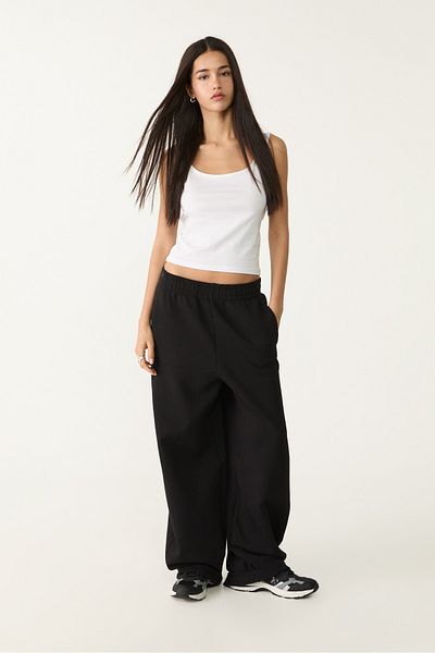 Stradivarius Top with square-cut neckline