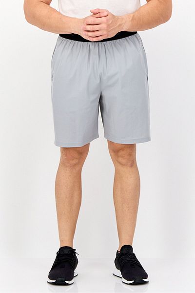 RBX Men Sportswear Fit Training Shorts, Grey