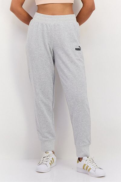 Puma Women Sportswear Fit Brand Logo Outdoor Sweatpant, Grey Heather