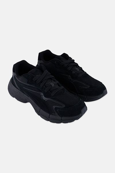 Puma Men Lace Up Outdoor Shoes, Black