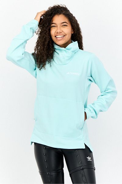 adidas Women Sportswear Fit Terrex Long Sleeves Outdoor Sweatshirt, Turqouise