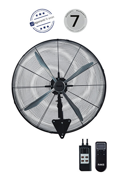 Raks WFR 30 SA Uzaktan Kumandalı Duvar Vantilatörü 250W