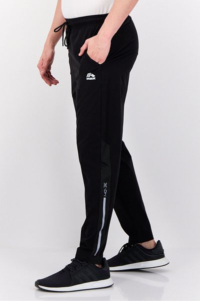RBX Men Sportswear Fit Training Track Pants, Black