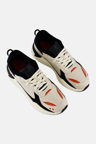 Puma Men Rs-X Forward Lace Up Outdoors Shoes, Beige/Black