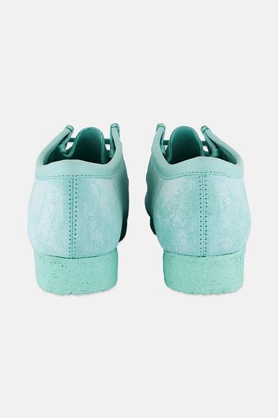 CLARKS Men Lace Up Casual Shoes, Mint Green