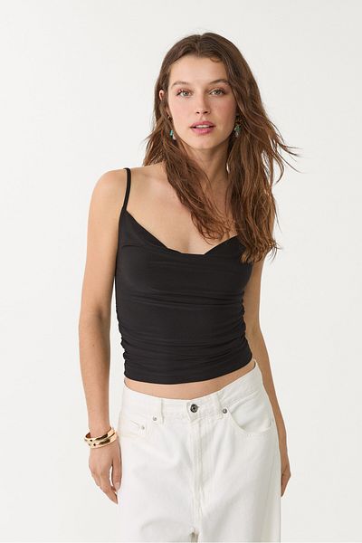 Stradivarius Draped strappy top