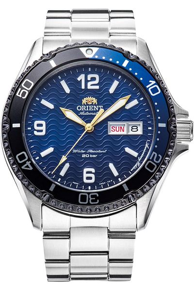 Orient Mako 20th Anniversary RA-AA0822L Automatic Men's Watch Blue Gradient Dial, Steel