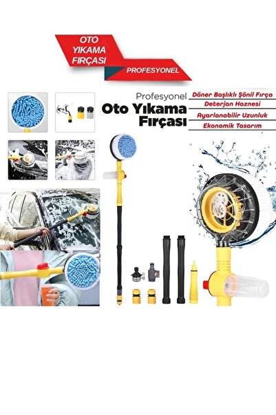 REPLAX Oto Yıkama Fırçası Mop Saplı profesyonel br0922559