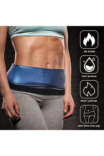 SAUNA SUIT Workout,Waist Abdominal Control Belt, Yoga, Fitness, Sauna Waist Support Thermal Belt