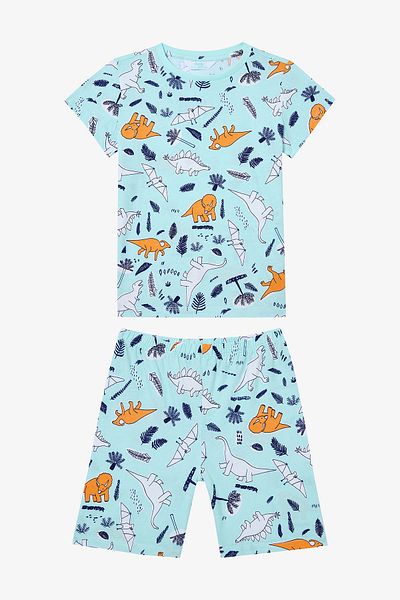 Penti Mehrfarbiges Sleepysaurus-Pyjama-Set für Jungen, 2 Stück
