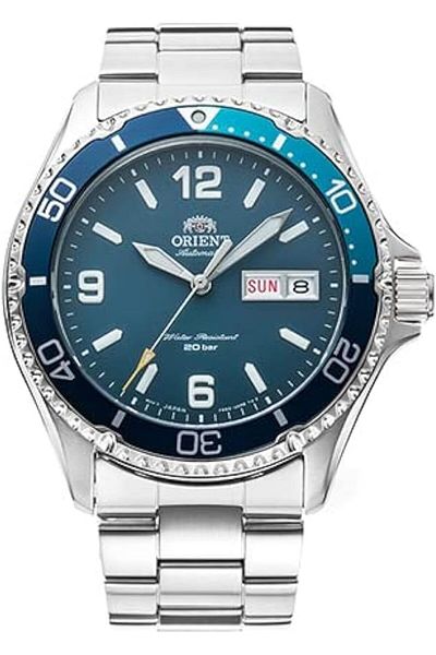 Orient Mako III Kamasu RA-AA0818L19B Automatic Men's Watch Blue Dial, Steel, 41.8mm, 20