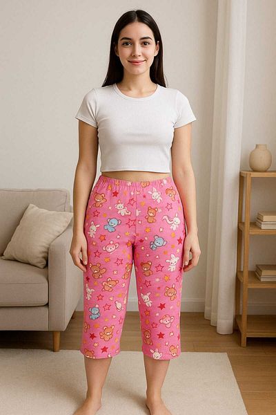 gigigiyim Star Detailed Casual Women's Capri