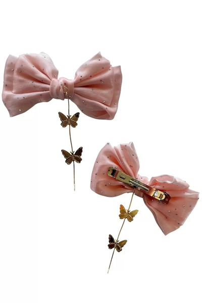 Vitastyle Butterfly Figured Stone Detailed Vending Machine Buckle