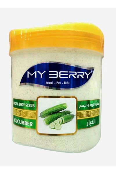 MY BERRY face and body scrub cucumber 650 ml