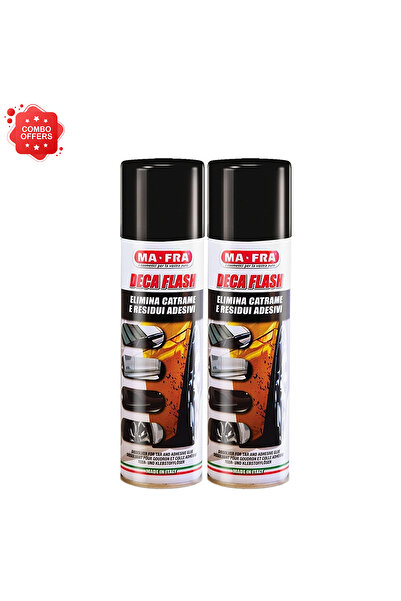 MAFRA بخاخ مزيل القطران والغراء من ما-فرا ديكا فلاش، 250 مل، منظف سريع المفعول - عبوة مشتركة
