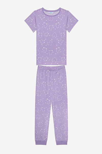 Penti 2-teiliges mehrfarbiges Pyjama-Set „Heart Star“ für Mädchen