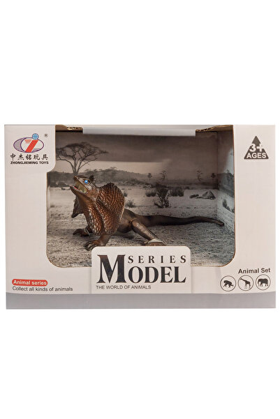 Animal World Calimera Toys Hayvan Figürleri Oyuncak Fırfırlı Kertenkele