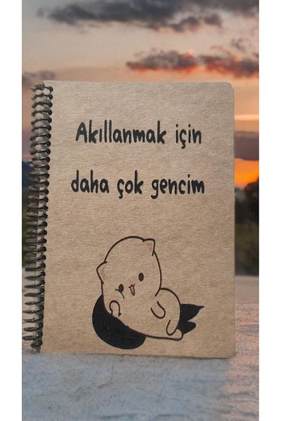 makro Caiet fără linii fără ochi, dimensiune A5 (14,8*21 cm) 72 de coli cu tematică distractivă