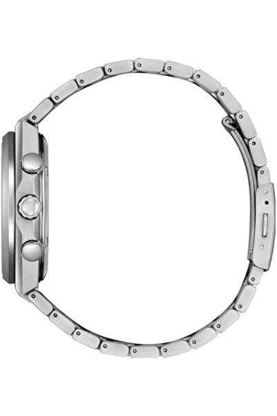 Citizen Zenshin Chrono CA4610-85Z Eco-Drive Men's Watch Salmon Dial, Super Titanium, 42.5mm,