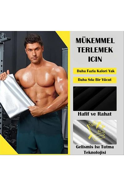 SAUNA SUIT Waist Trimmer, Abdominal Trainer, Body Waist Trainer, Sweating Exercise Body Sauna Thermal Belt