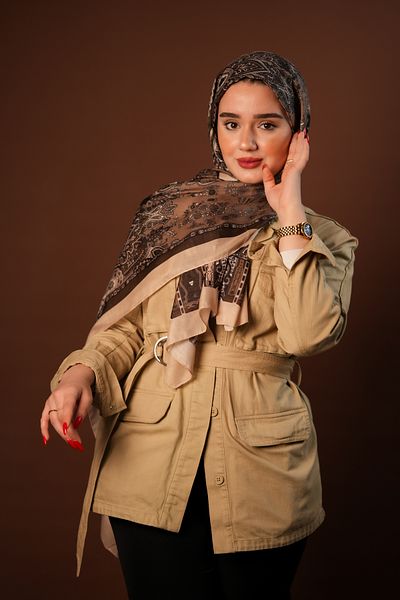 TheFırst Women's Cotton Patterned Soft Shawl