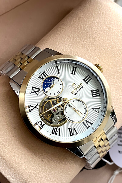 Reward Orijinal Marka Kurmalı Mekanizma (pilsiz) Fonksiyonları Aktif Çelik Er...