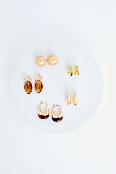 Penti Nally Gold-Ohrring-Set