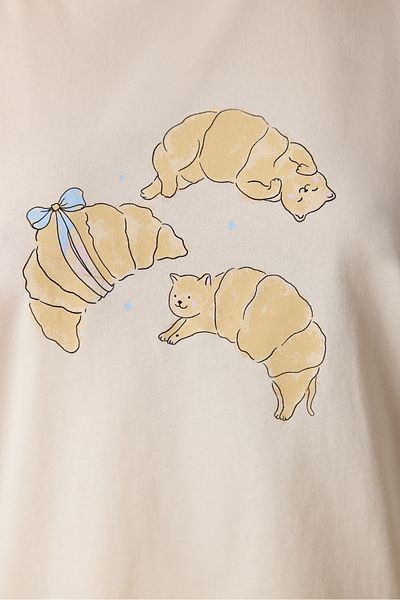 Penti Krémová pyžamová souprava Cuteness Pants