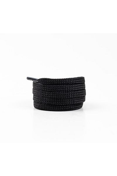 AiryFooT Flat Thin Sports Shoe Laces 100 cm (Black)