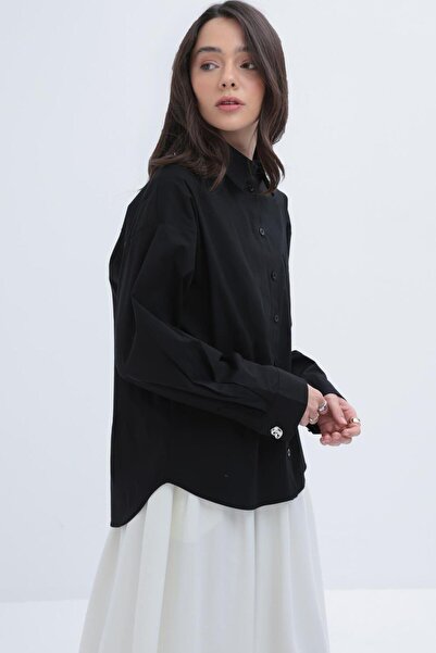 ALLDAY Poplin Women's Shirt with Pockets X51309A0