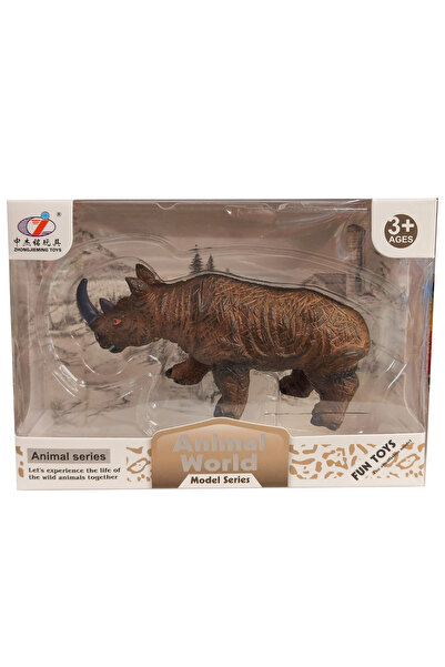 Animal World Calimera Toys Hayvan Figürleri Oyuncak Gergedan