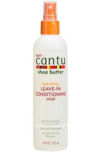 Cantu Shea Butter Hydrating Leave-In Conditioning Mist, 8 Fluid Ounce