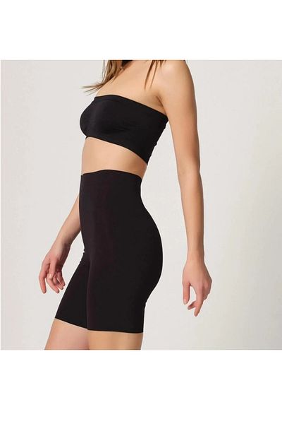 THE SEPT Recovery Firming Seamless Laser Cut Non-Marking High Waist Long Corset Shorts Boxer