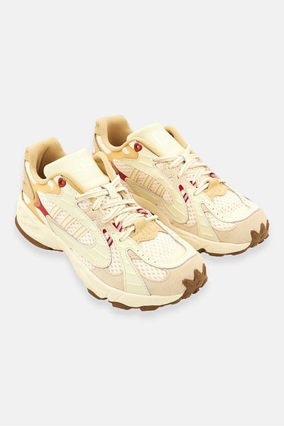 adidas Originals x Ivy Park Kids Boy Ivp Savage Lace Up Outdoor Shoes, Beige