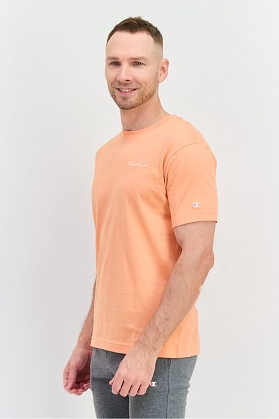 Champion Men Sportswear Fit Short Sleeve Outdoor T Shirt, Orange