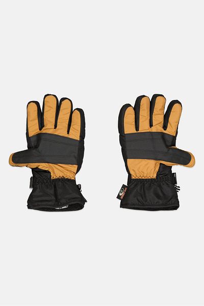 Mossy Oak Men 1 Pair Two Tone Gloves, Black/Tan