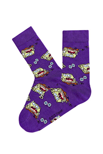 Shuttle Park Спеціальна серія Happy Sponge з малюнком Кольорові шкарпетки Веселий зручний дизайн Стиль Шкарпетки без швів