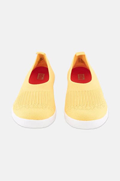 Fitflop Women Uber Knit Slip On Casual Shoes, Yellow