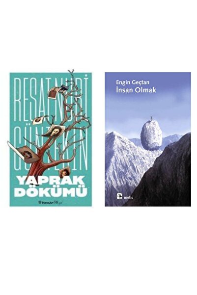 İnkılap Kitabevi Yaprak Dökümü - Reşat Nuri Güntekin - İnsan Olmak - Engin Ge...