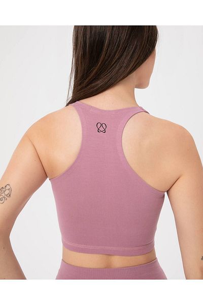 Ayma Active Organic Cotton PinkActiveSwimmer -Brawith Chest Pad