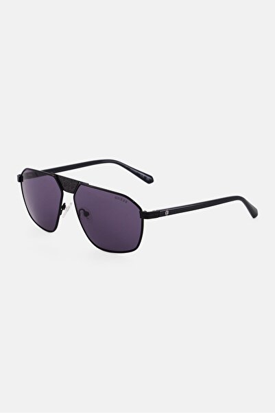 Guess Men GU00086 Aviator Sunglasses, Purple/Black