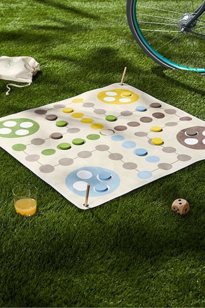 Tchibo Xl Ludo Game, Cream