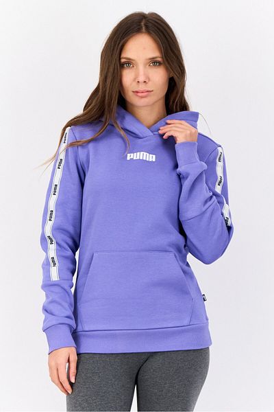 Puma Women Sportswear Fit Long Sleeves Outdoor Hoodies, Violet