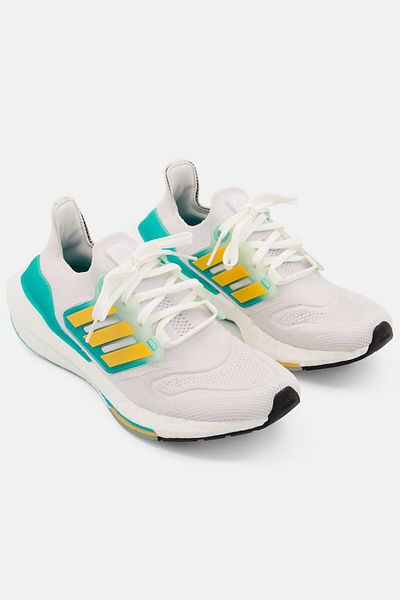 adidas Men Ultra boost 22 Lace Up Training Sports Shoes, White