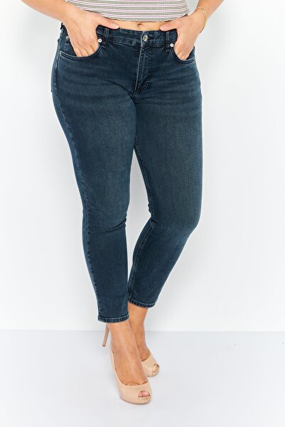 rag & bone Women Skinny Fit Washed Stretchable Jeans, Navy