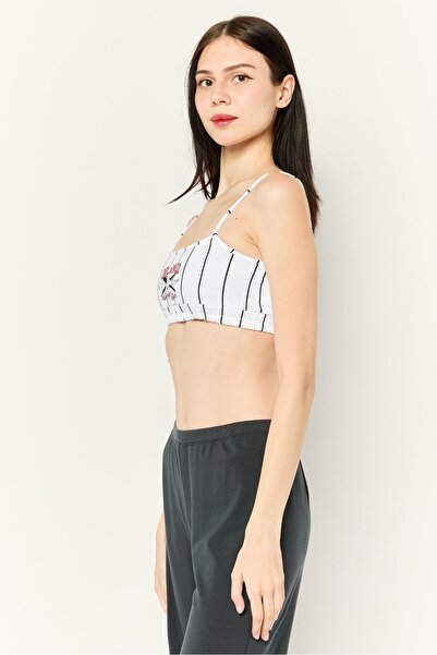 Don't Call Me Jennyfer Women Square Neck Sleeveless Graphic Tank Top, Multicolor